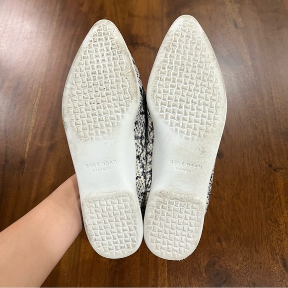 Cole Haan Grand Ambition Amador Flat Snake Print Size 8.5 - Picture 7 of 7